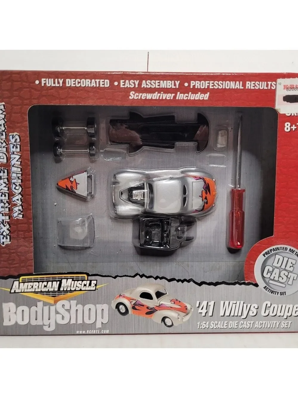 2002 Ertl Collectibles American Muscle BodyShop '41 Willys Coupe Die-Cast Car